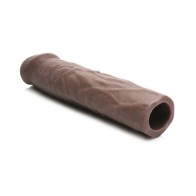 Sleeve de Extensión de Pene Jock Extra Largo 3 in. Oscuro