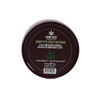 Earthly Body Hemp Seed Holiday Candle