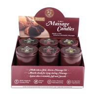 Earthly Body Holiday Candle 12-Piece Display