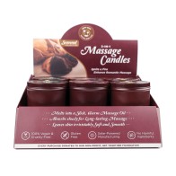 Earthly Body Holiday Candle 12-Piece Display