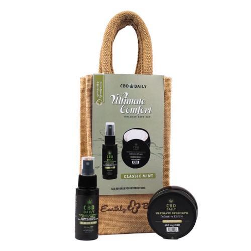 Earthly Body CBD Daily Ultimate Strength Gift Set - Relaxation Essentials