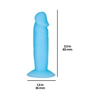 Dildo Glow-in-the-Dark Silly Willy de Addiction