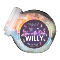 Addiction Silly Willy Glow Dildo