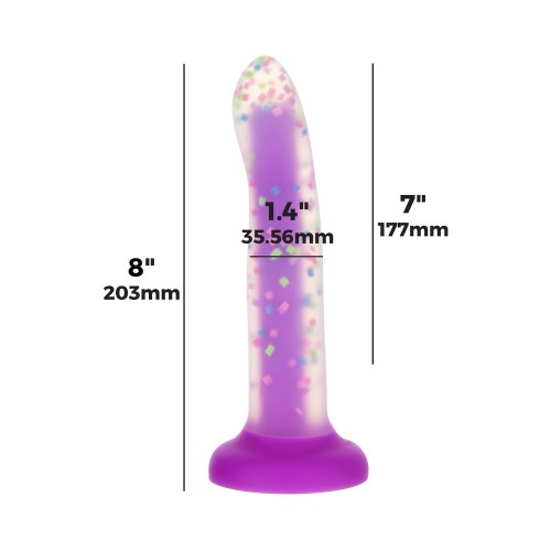 Dildo Rave Brillante en la Oscuridad Addiction - Placer Emocionante