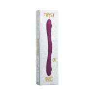 Vibrador Doble Tryst Duet - Control Remoto Inalámbrico