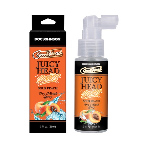 GoodHead Spray Húmedo para Boca Sabor Durazno Agrio 2 oz.