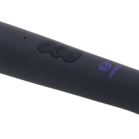 Merci Rechargeable Power Wand Silicone Massager Black Violet