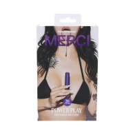 Merci Power Play Rechargeable Silicone Grip Ring Violet