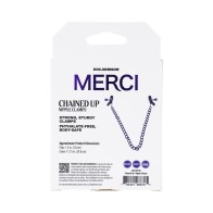 Merci Chained Up Nipple Clamps - Adjustable Sensation