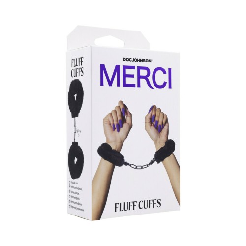 Merci Fluff Cuffs for Bondage Play