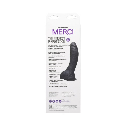 Merci Perfect P-Spot Cock with Suction Cup - Ultimate Pleasure