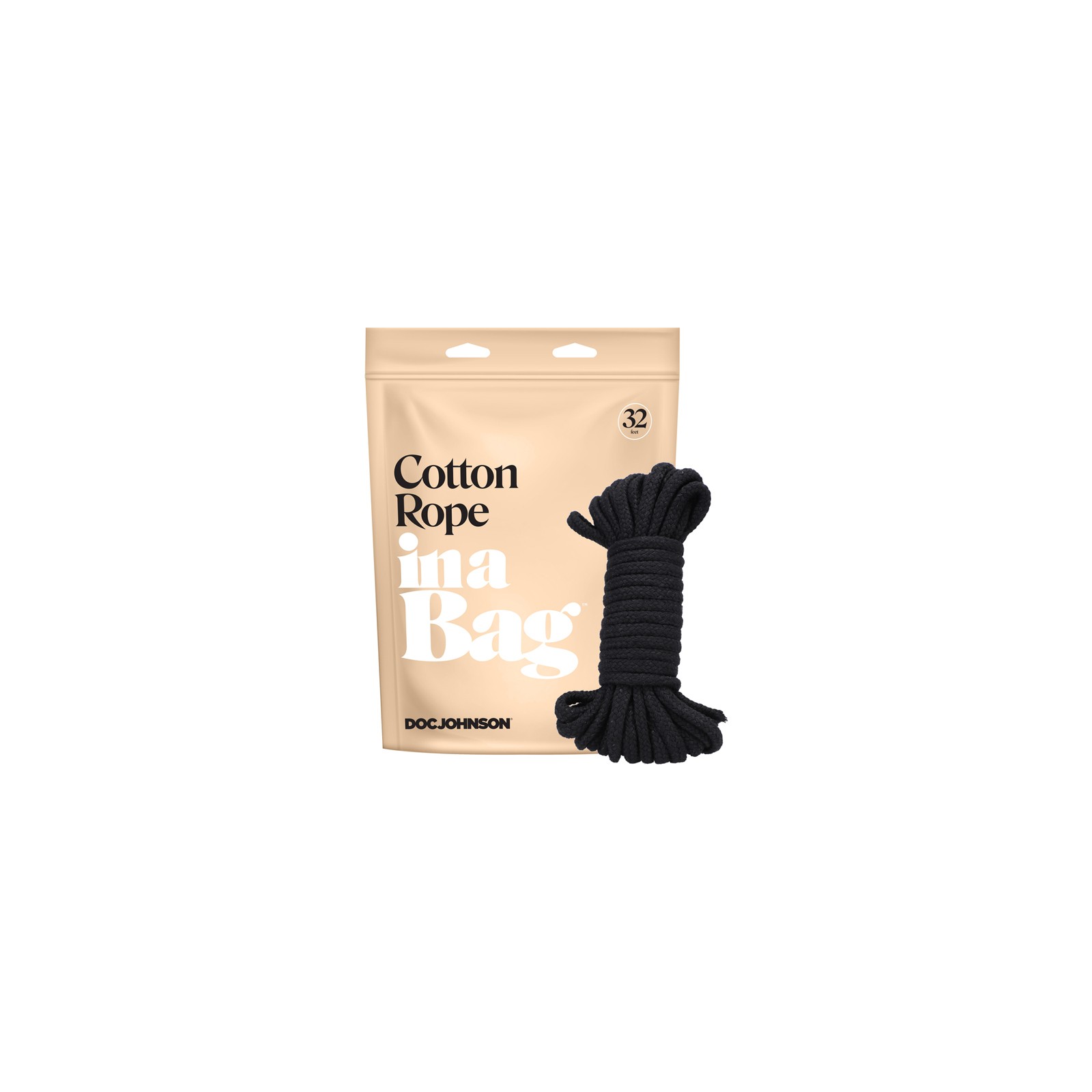 In A Bag Cotton Rope 32ft Black