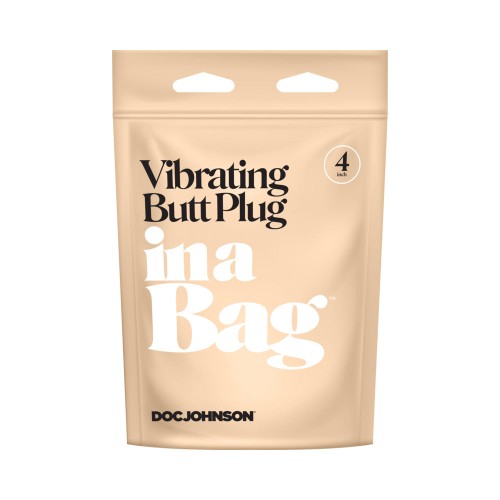 In A Bag Vibrating Butt Plug for Dynamic Pleasure