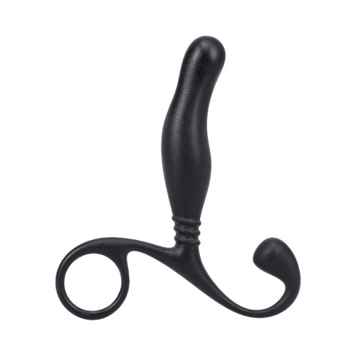 Prostate Massager In A Bag - Black Comfort