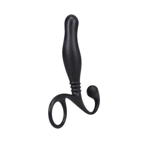 Prostate Massager In A Bag - Black Comfort