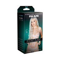 Stroker Eva Elfie ULTRASKYN Pocket Pussy en Vanilla