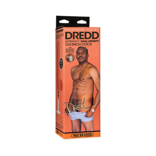 Pene Dredd ULTRASKYN con Ventosa 13.5in Chocolate