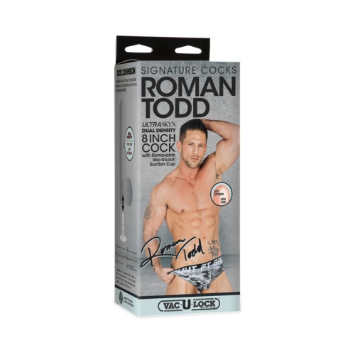 Roman Todd ULTRASKYN Cock with Vac-U-Lock Suction Cup 8in Vanilla