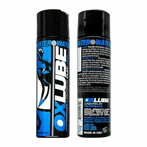 Lubricante a Base de Agua Oxballs LIQUISLIK 8.5 oz.