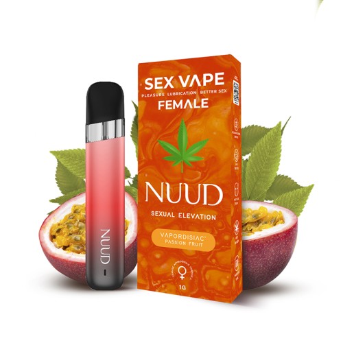 NUUD Vapordisiac Femenino - Experiencia de Sabor a Fruta de la Pasión