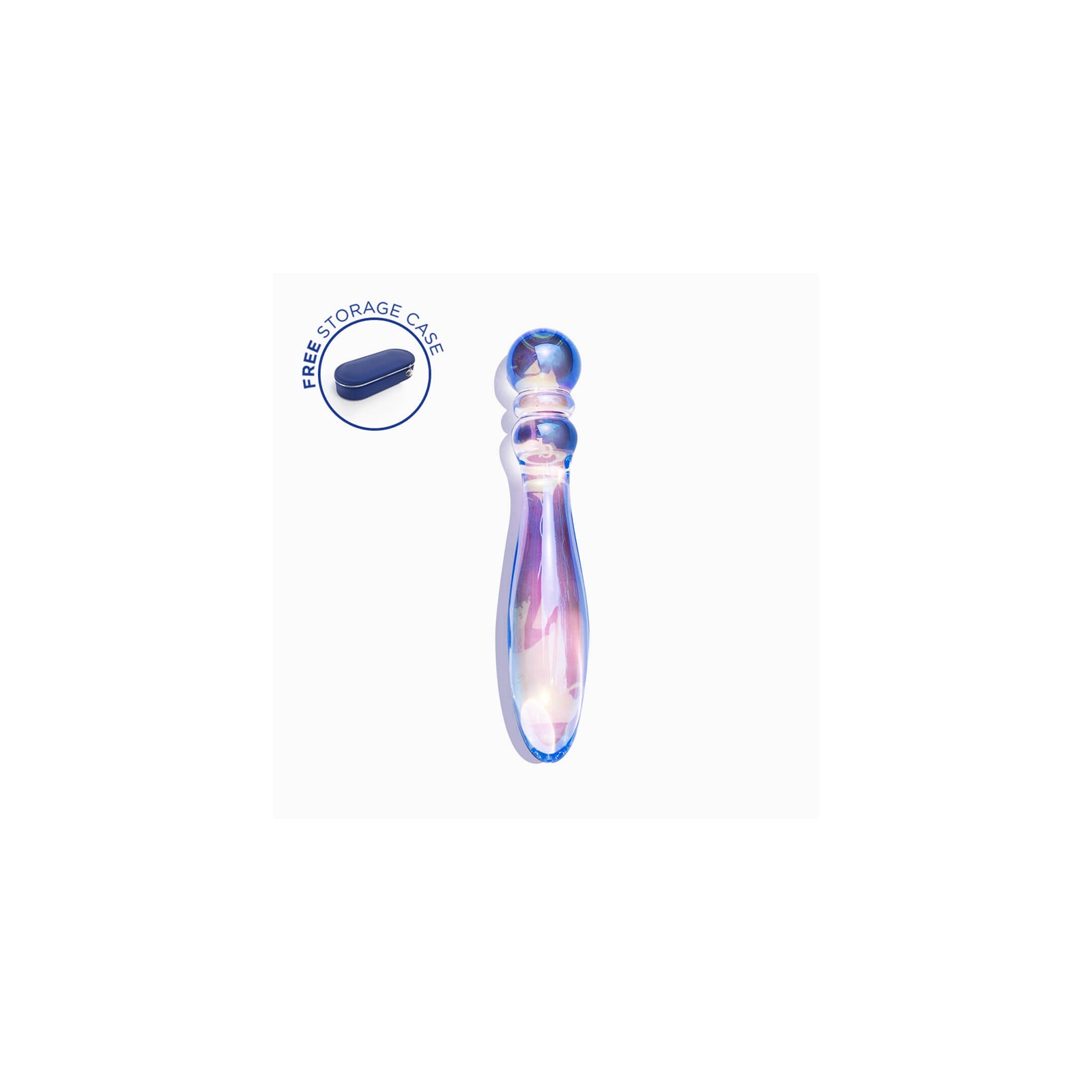 Biird Cecii Beaded Glass Dildo