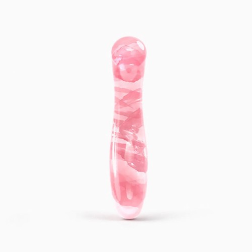 Biird Pixii Crystal Rose Quartz Dildo