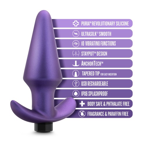 Anal Adventures Matrix Interstellar Plug Astro Violet - Ultimate Anal Toy