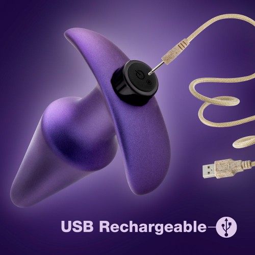 Anal Adventures Matrix Interstellar Plug Astro Violet - Ultimate Anal Toy