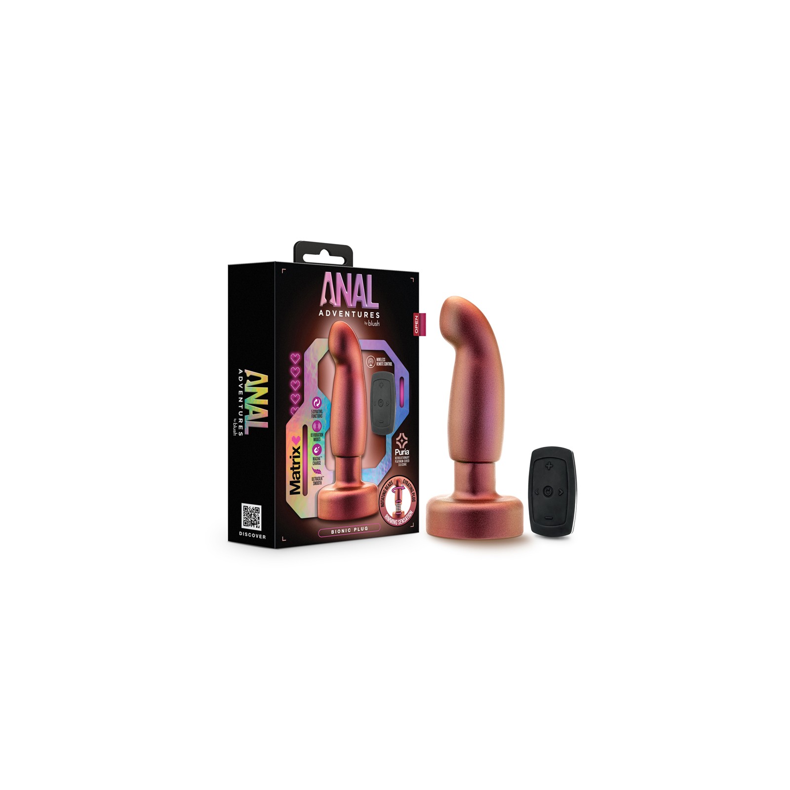 Anal Adventures Matrix Bionic Plug