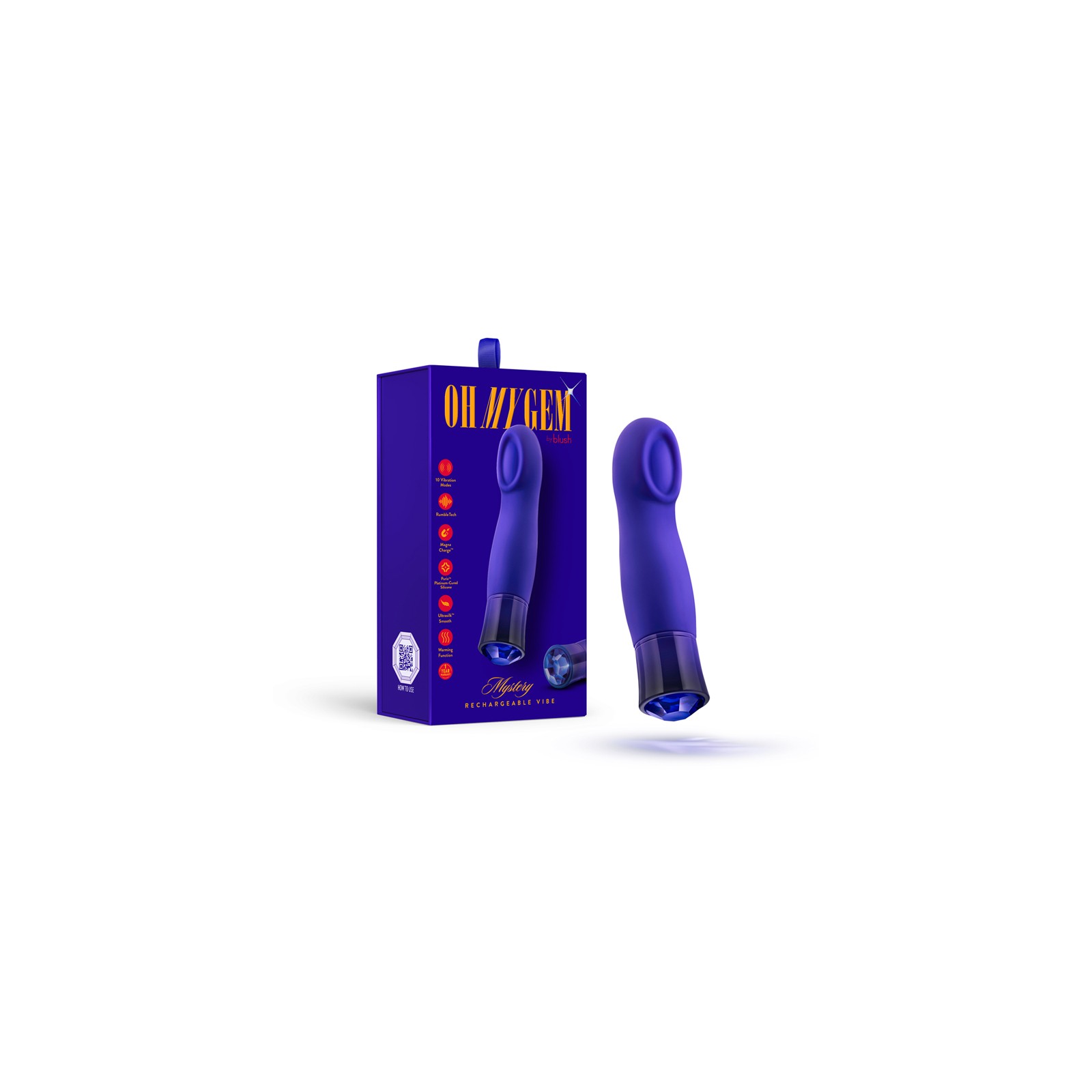 Oh My Gem Mystery Sapphire Vibrator