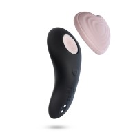 Vibrador de Panty Temptasia Heartbeat con Control Remoto Rosa