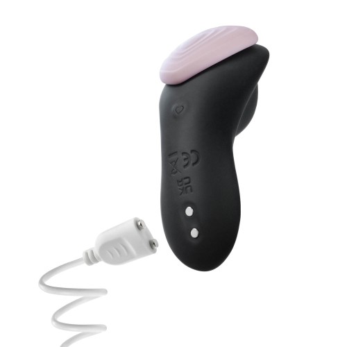 Vibrador de Panty Temptasia Heartbeat con Control Remoto Rosa