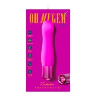 Vibrador Exclusivo Oh My Gem de Turmalina - Estimulación Sensacional