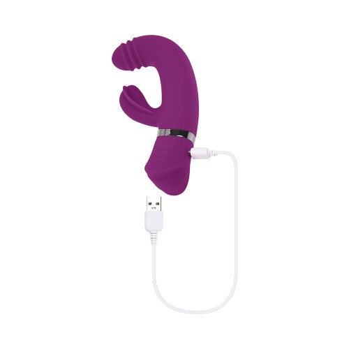 Playboy Tap That Silicone Tapping Dual Stimulator - Ultimate Pleasure