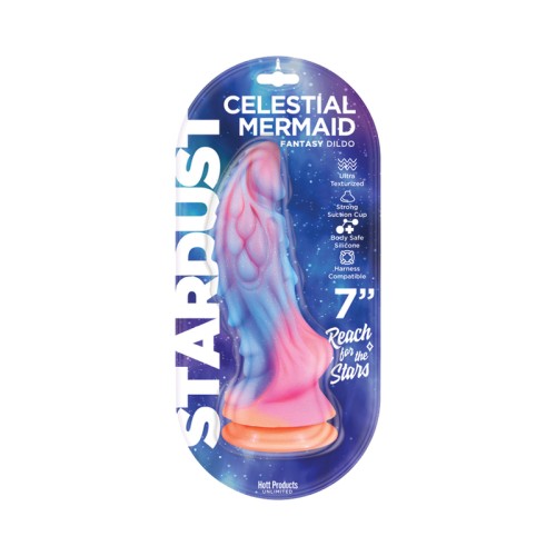 Dildo de Silicona Stardust Sirena Celestial - 7 Pulgadas