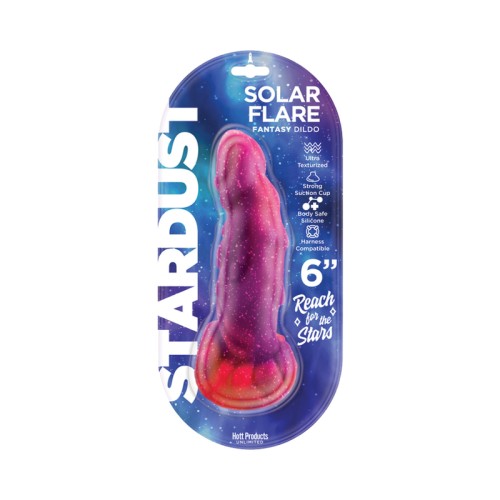 Stardust Solar Flare Silicone Dildo - 5.7 in.