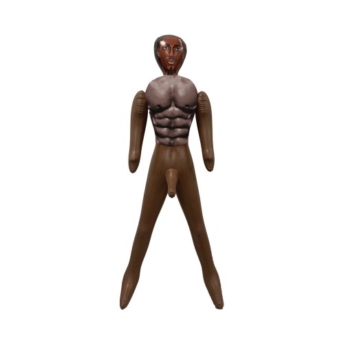 Tasty Tyrone Inflatable Doll Brown