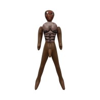 Tasty Tyrone Inflatable Doll Brown