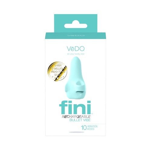 VeDO Fini Rechargeable Bullet Vibe - Turquoise