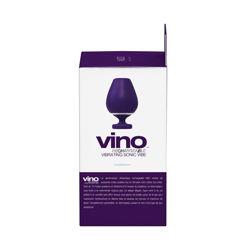 VeDO Vino - Vibe Sónico Recargable Morado - Placer Definitivo