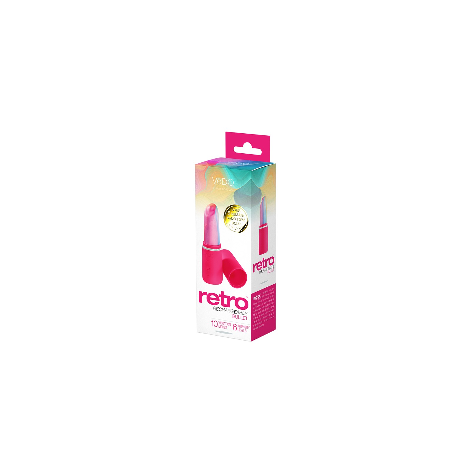 VeDO Retro Rechargeable Bullet for Ultimate Pleasure