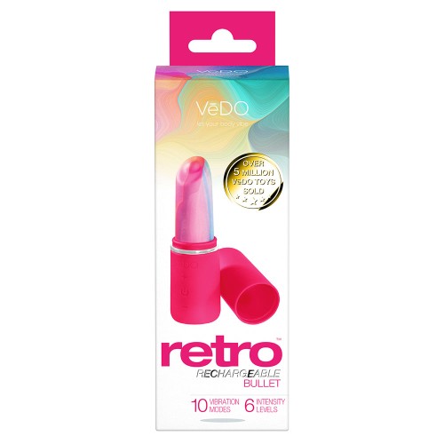 VeDO Retro Rechargeable Bullet for Ultimate Pleasure