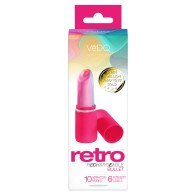 VeDO Retro Rechargeable Bullet for Ultimate Pleasure