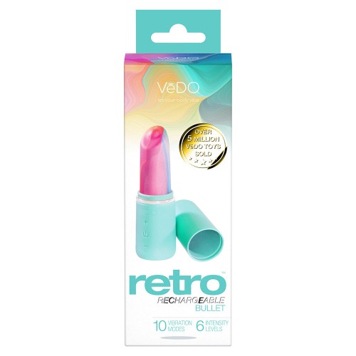 Vibrador de Bala Recargable Retro VeDO