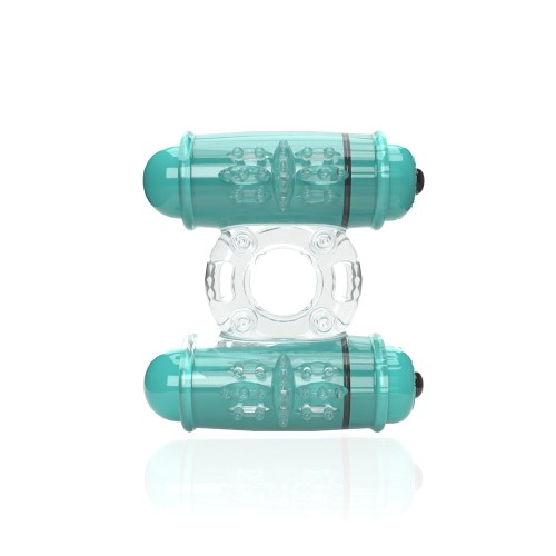 Anillo Vibrador Screaming O 4B Double Wammy - Estimulación Potente