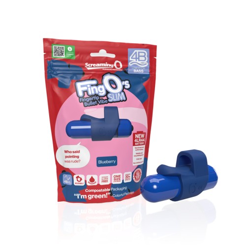 Screaming O 4B FingO Slim Blueberry