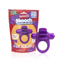 Screaming O 4B Skooch Grape Vibrating Cock Ring