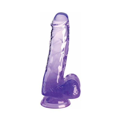 King Cock Clear 6-inch Dildo for Realistic Pleasure