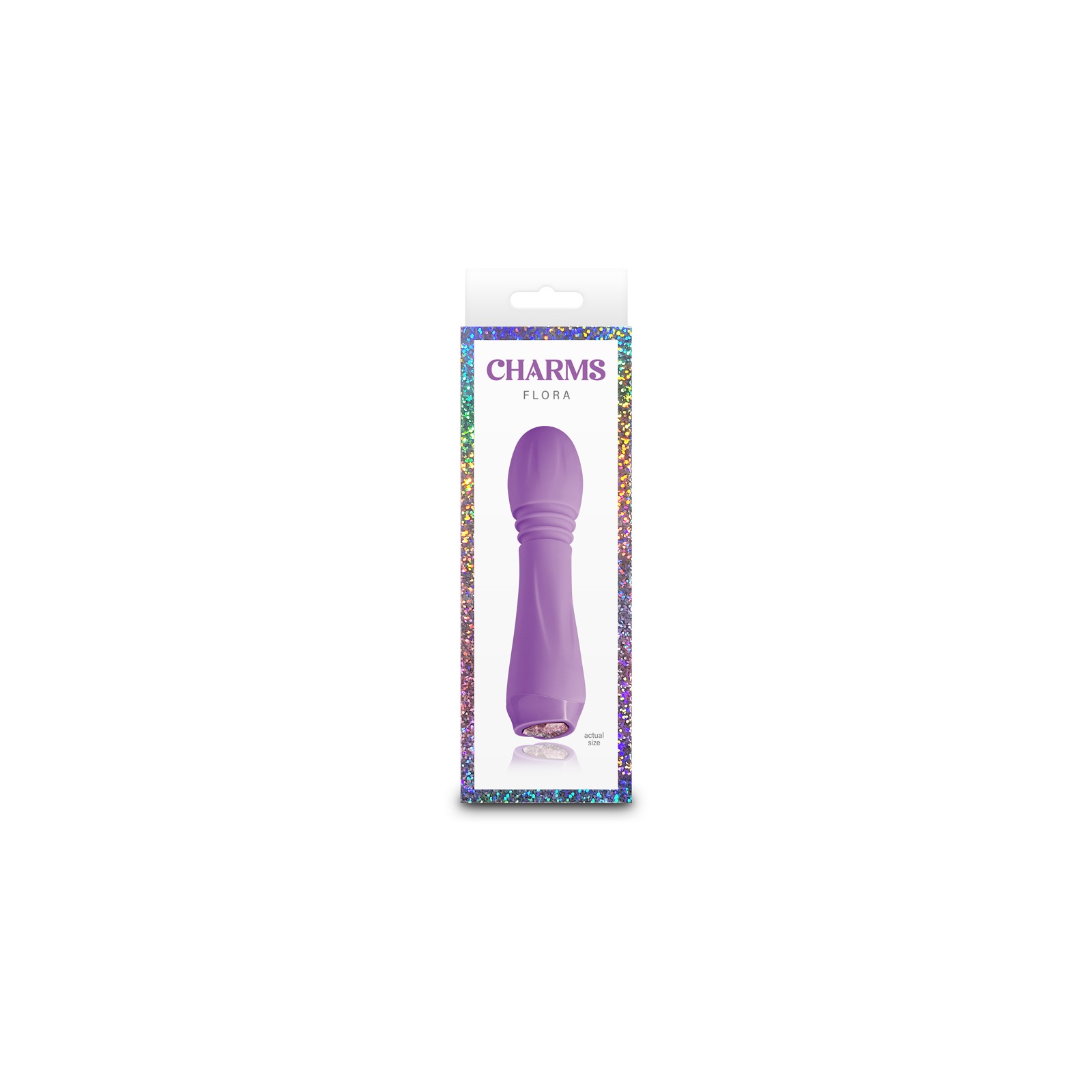 Encantador Vibrador Charms Flora Violeta para el Placer