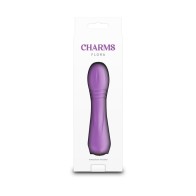 Delightful Charms Flora Violet Vibrator for Pleasure